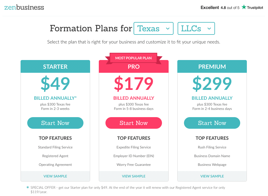 IncFile Vs ZenBusiness | Compare Before Your Buy